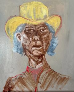 self portrait painting